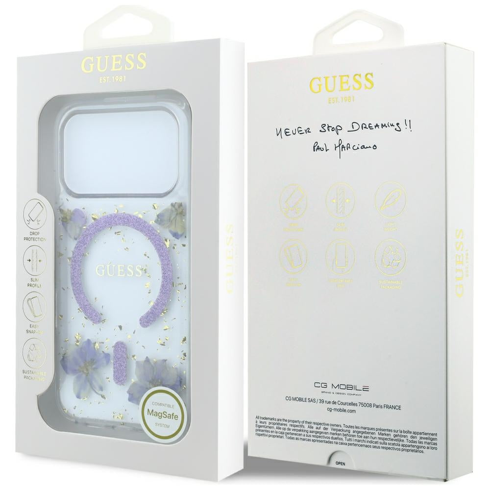 Husa de protectie Guess compatibil cu iPhone 18 Pro Max / iPhone 17 Pro Max, Mov