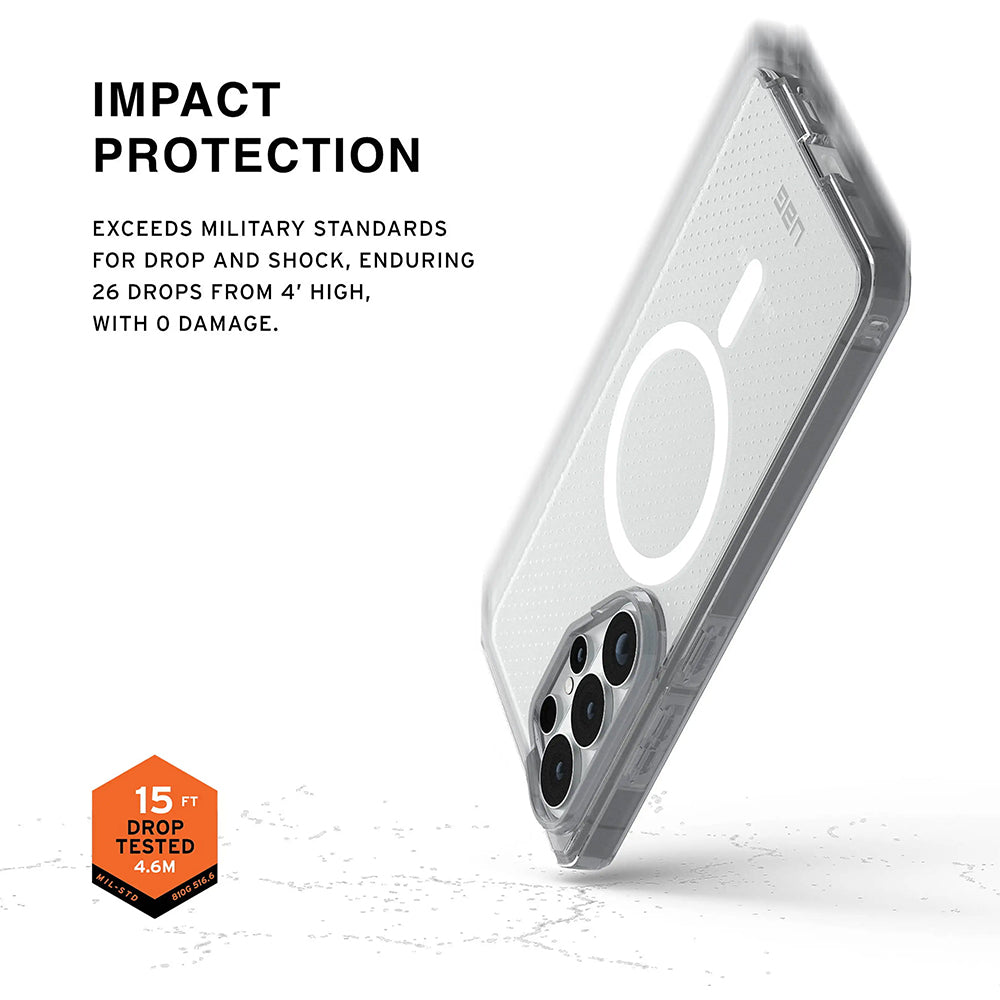 Husa de protectie UAG Dot MagSafe compatibil cu Samsung Galaxy S26 Ultra, Transparent