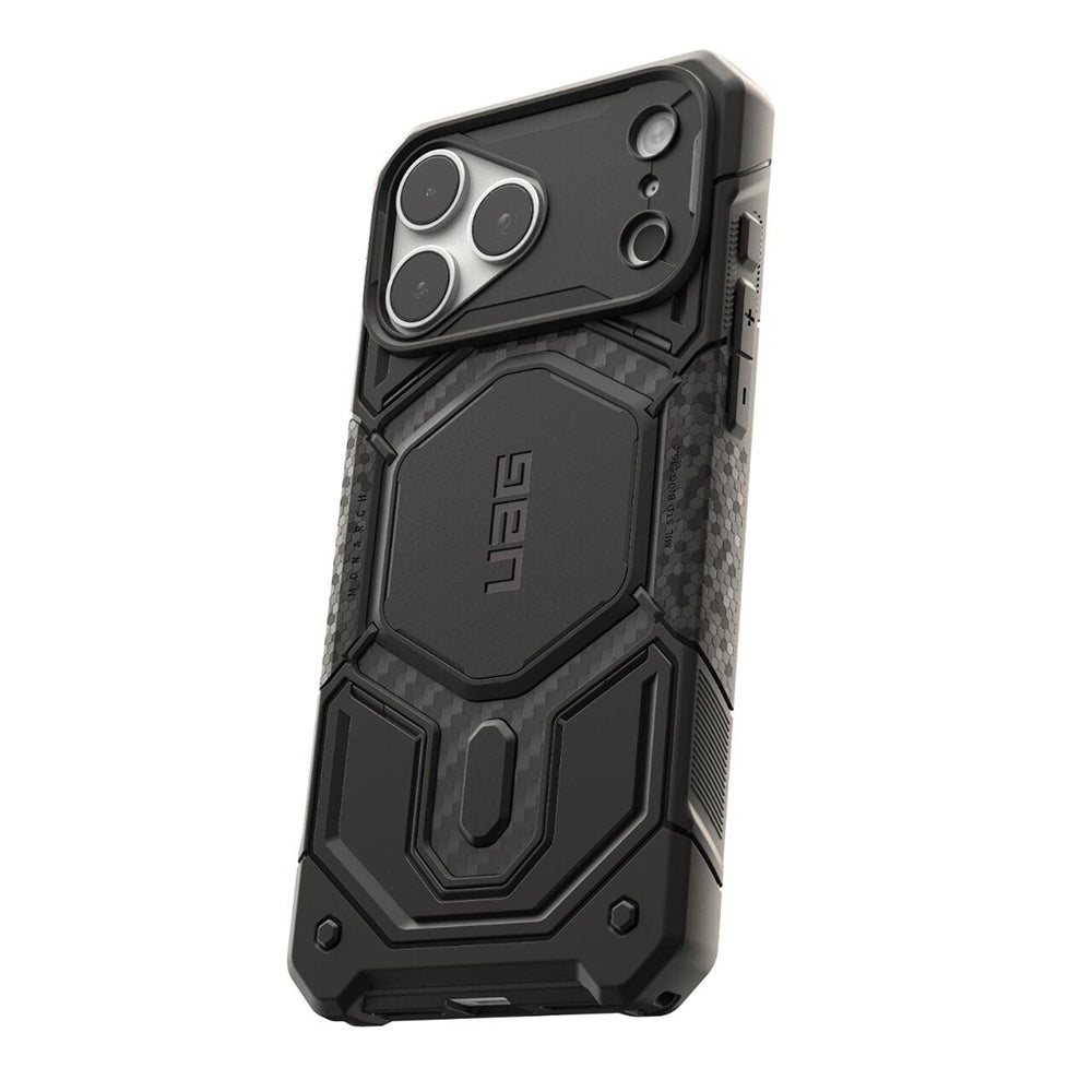 Husa de protectie UAG Monarch Pro compatibil cu iPhone 17 Pro Max / iPhone 18 Pro Max, Gri