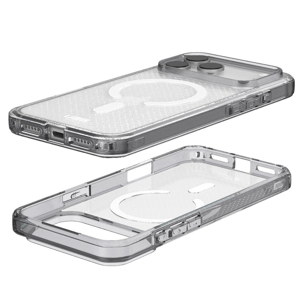 Husa de protectie UAG Dot MagSafe compatibil cu iPhone 17 Pro Max / iPhone 18 Pro Max, Gri