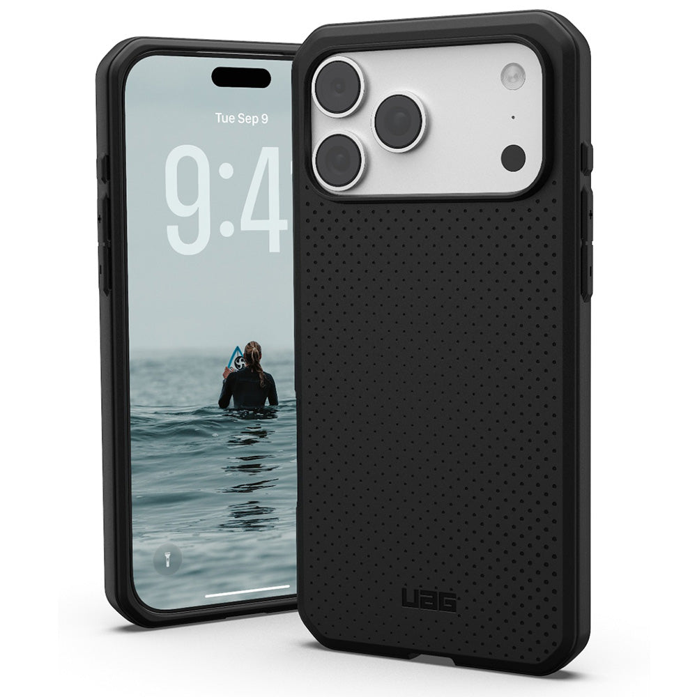 Husa de protectie UAG Dot MagSafe compatibil cu iPhone 17 Pro Max / iPhone 18 Pro Max, Negru