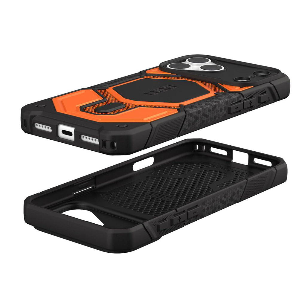 Husa de protectie UAG Monarch Pro compatibil cu iPhone 17 Pro Max / iPhone 18 Pro Max, Portocaliu