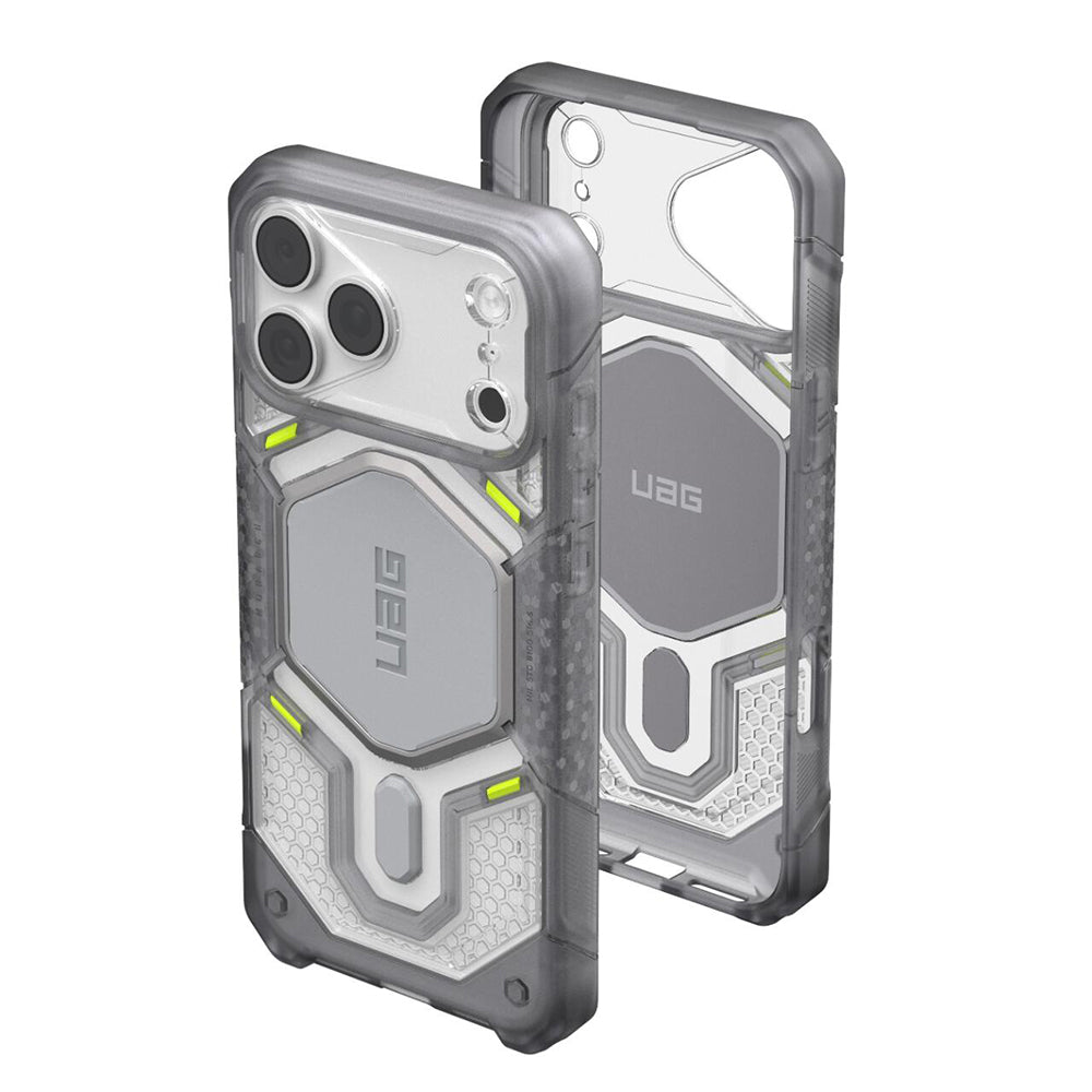 Husa de protectie UAG Monarch Pro compatibil cu iPhone 17 Pro Max / iPhone 18 Pro Max, Argintiu