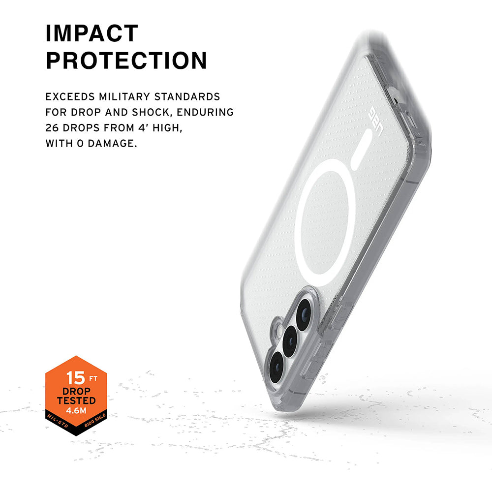Husa de protectie UAG Dot MagSafe compatibil cu Samsung Galaxy S26, Transparent