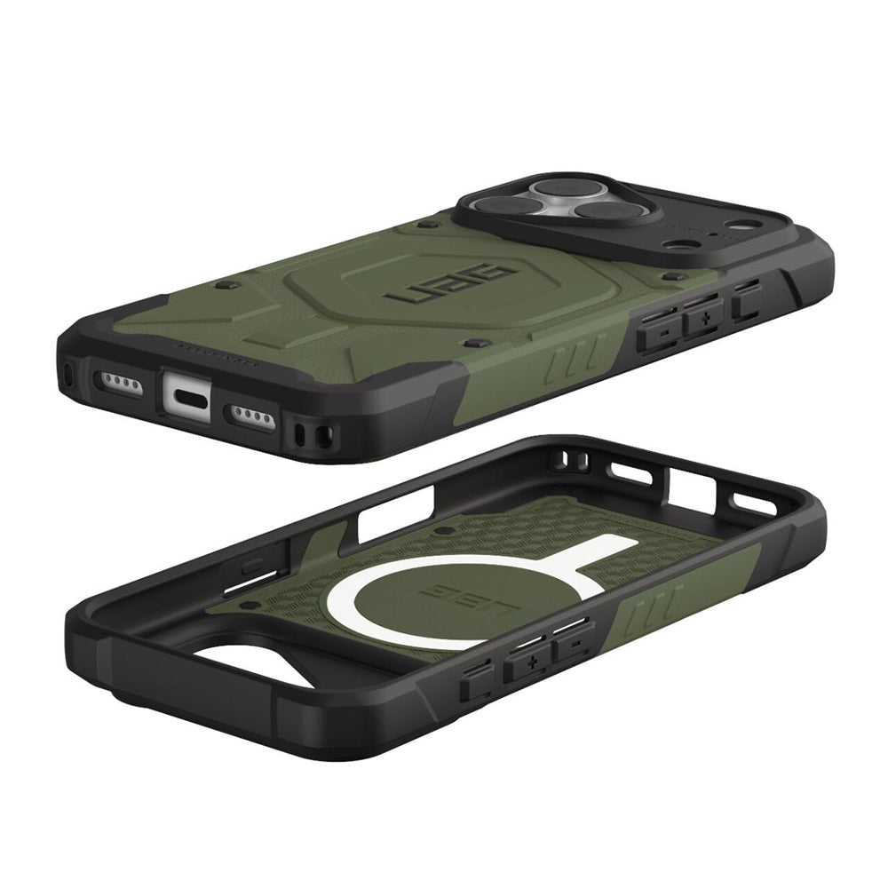 Husa de protectie UAG Pathfinder compatibil cu iPhone 17 Pro / iPhone 18 Pro, Verde