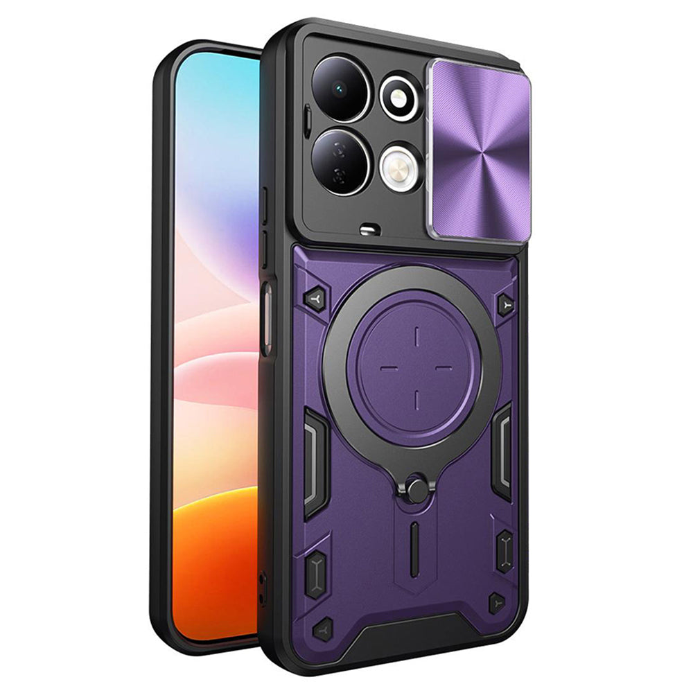 Husa de protectie Techsuit CamGuard Pro compatibil cu Xiaomi Redmi 17 4G / Redmi 17 5G, Mov