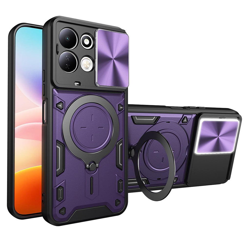 Husa de protectie Techsuit CamGuard Pro compatibil cu Xiaomi Redmi 17 4G / Redmi 17 5G, Mov