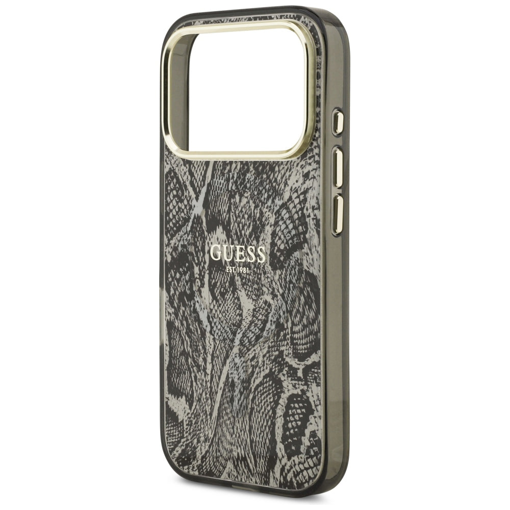 Husa de protectie Guess compatibil cu iPhone 17 Pro Max / iPhone 18 Pro Max, Negru