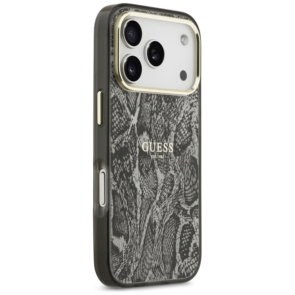 Husa de protectie Guess compatibil cu iPhone 17 Pro Max / iPhone 18 Pro Max, Negru