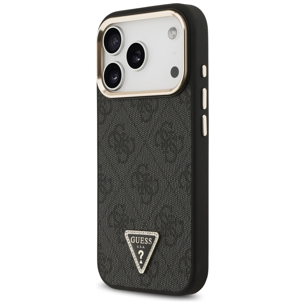 Husa de protectie Guess Hardcase 4G compatibil cu iPhone 17 Pro Max / iPhone 18 Pro Max, Negru