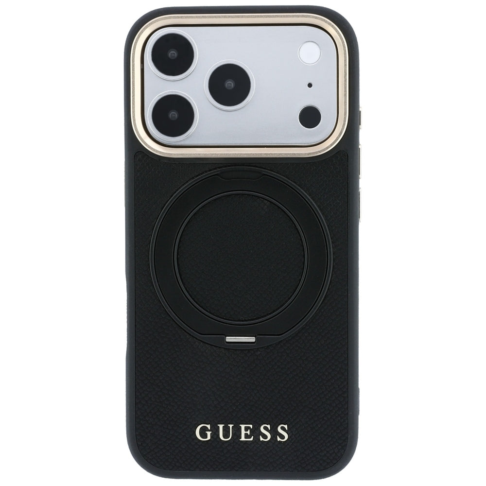 Husa de protectie Guess compatibil cu iPhone 17 Pro Max / iPhone 18 Pro Max, Negru