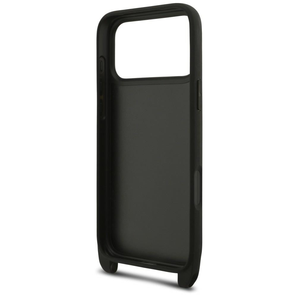 Husa de protectie Karl Lagerfeld Saffiano compatibil cu iPhone 18 Pro / iPhone 17 Pro, Negru