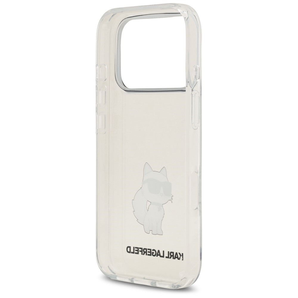 Husa de protectie Karl Lagerfeld compatibil cu iPhone 17 Pro Max / iPhone 18 Pro Max, Transparent