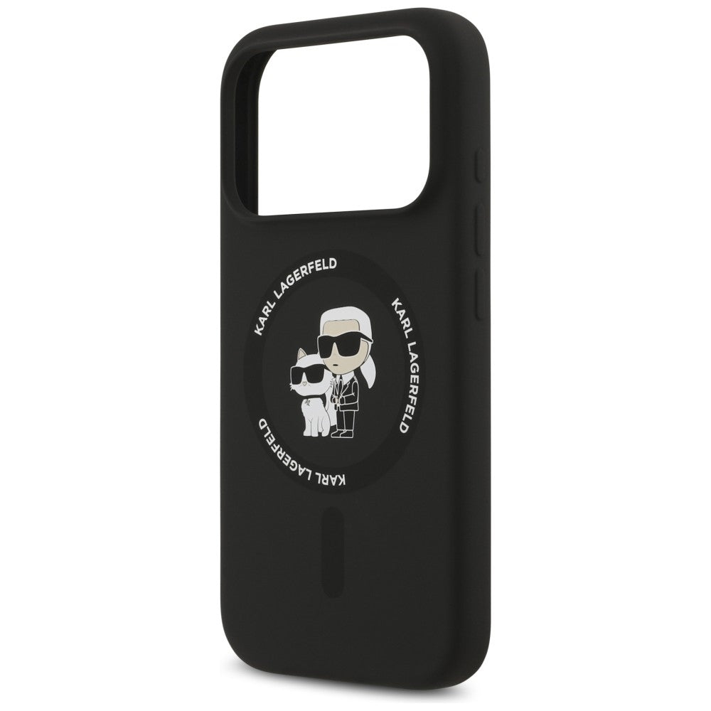 Husa de protectie Karl Lagerfeld compatibil cu iPhone 18 Pro Max / iPhone 17 Pro Max, Negru
