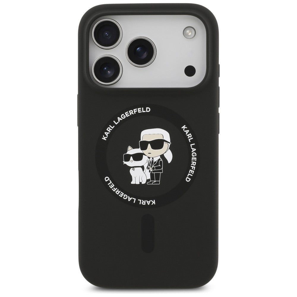 Husa de protectie Karl Lagerfeld compatibil cu iPhone 18 Pro Max / iPhone 17 Pro Max, Negru