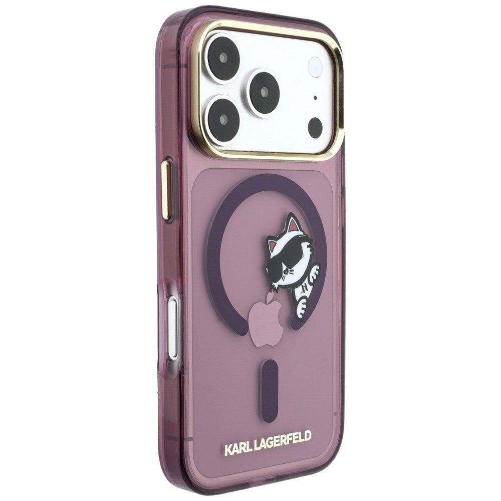 Husa de protectie Karl Lagerfeld compatibil cu iPhone 17 Pro / iPhone 18 Pro, Negru