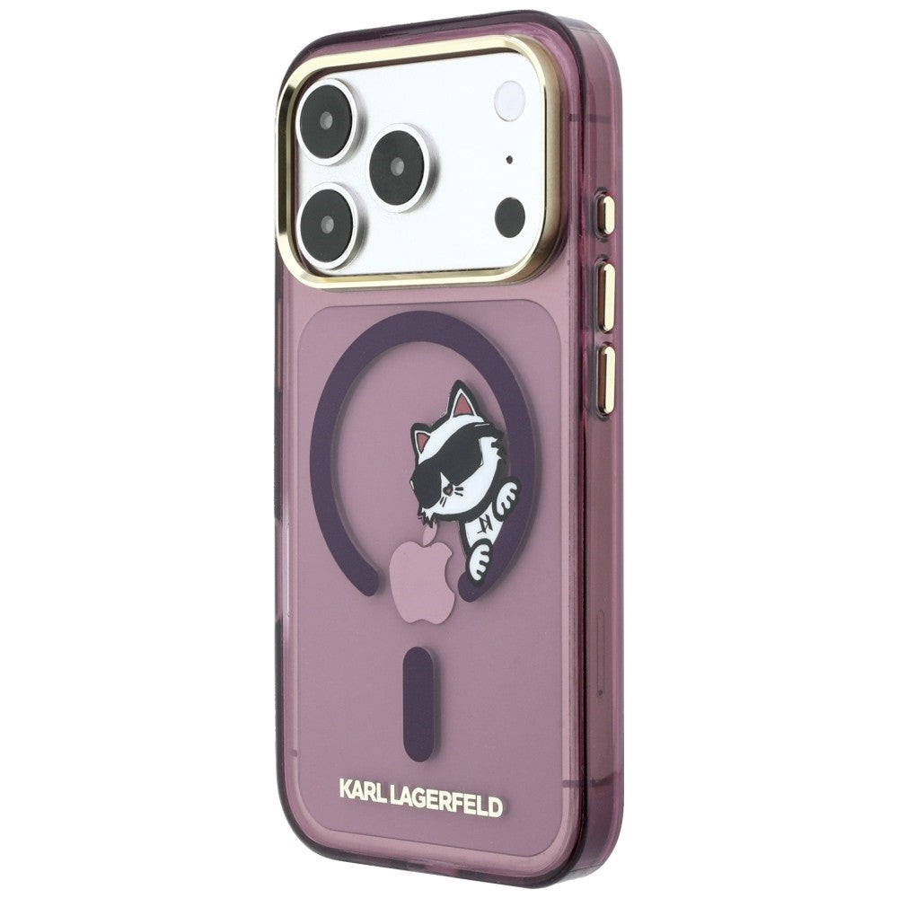 Husa de protectie Karl Lagerfeld compatibil cu iPhone 17 Pro / iPhone 18 Pro, Negru