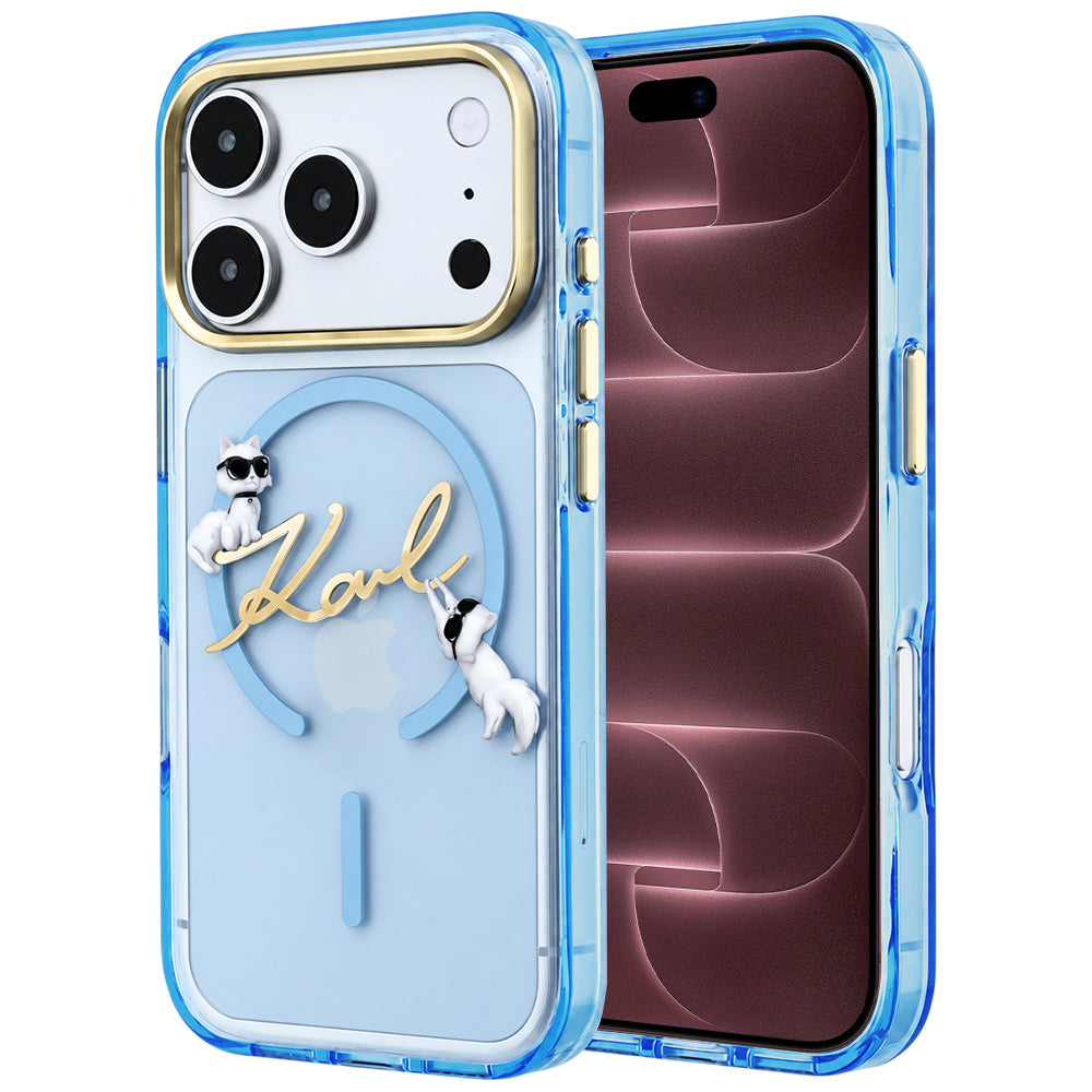 Husa de protectie Karl Lagerfeld compatibil cu iPhone 17 Pro Max / iPhone 18 Pro Max, Negru