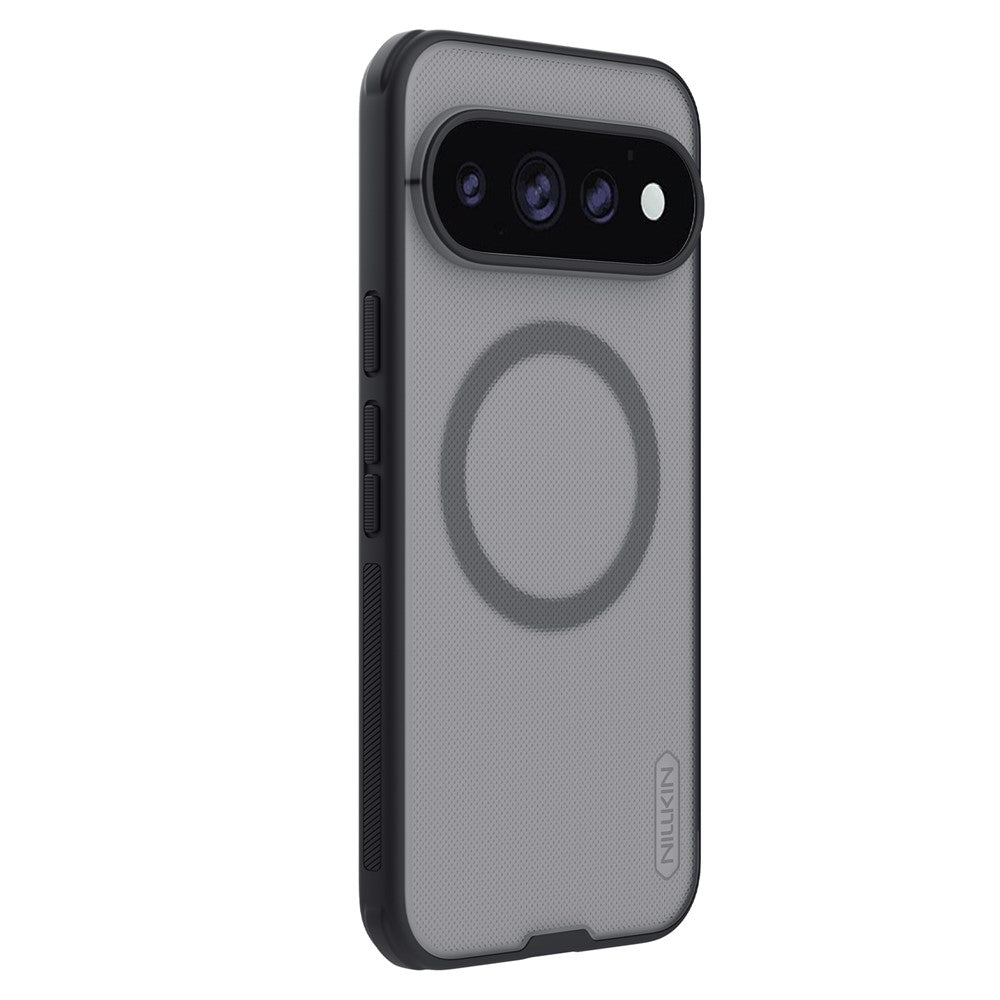 Husa de protectie Nillkin Super Frosted Shield Pro compatibil cu Google Pixel 11 Pro, Negru Transparent