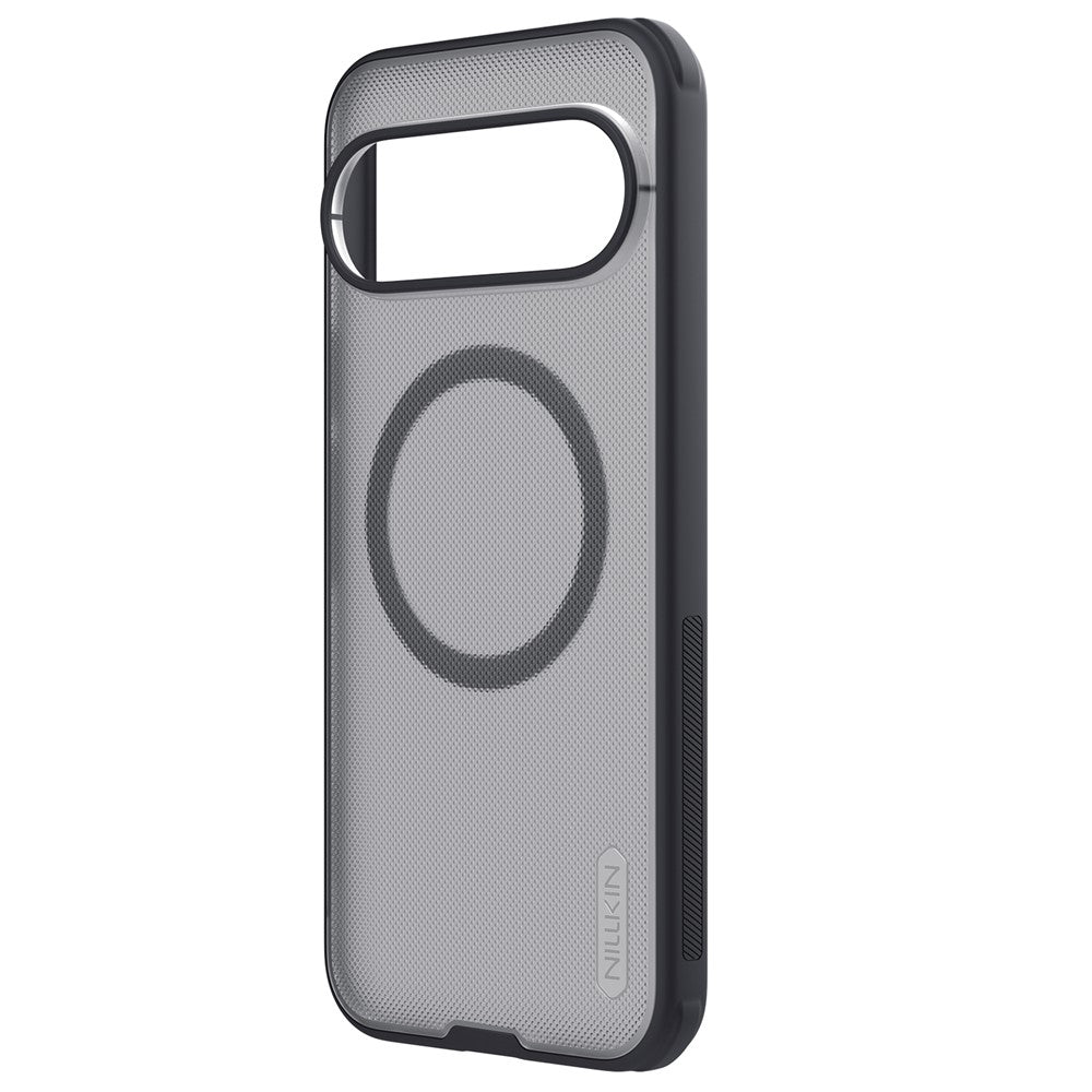 Husa de protectie Nillkin Super Frosted Shield Pro Magnetic compatibil cu Google Pixel 11 Pro XL, Negru Transparent