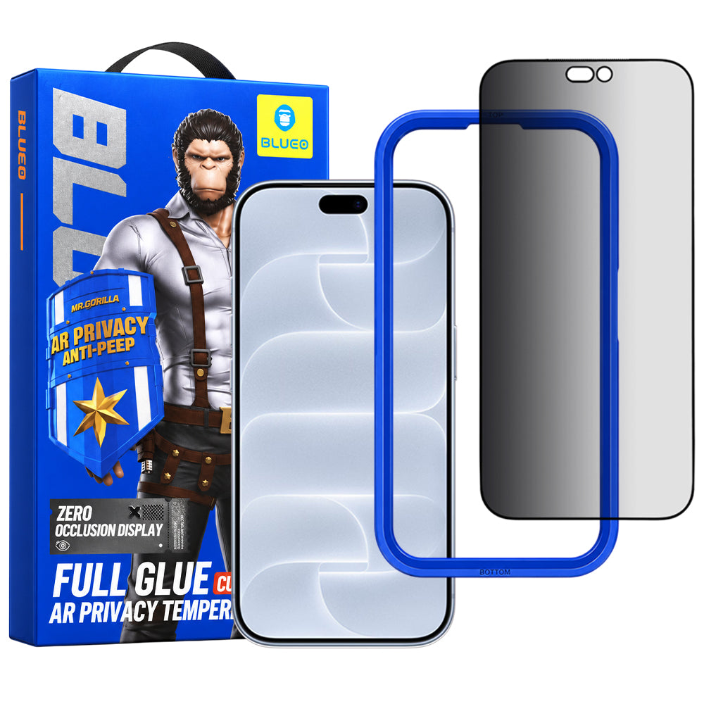Folie de protectie Blueo compatibil cu iPhone 18 Pro, Negru