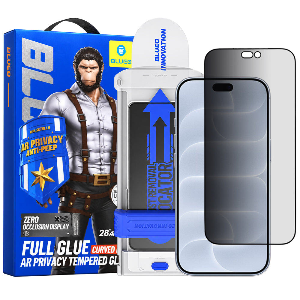Folie de protectie Blueo compatibil cu iPhone 18 Pro, Negru