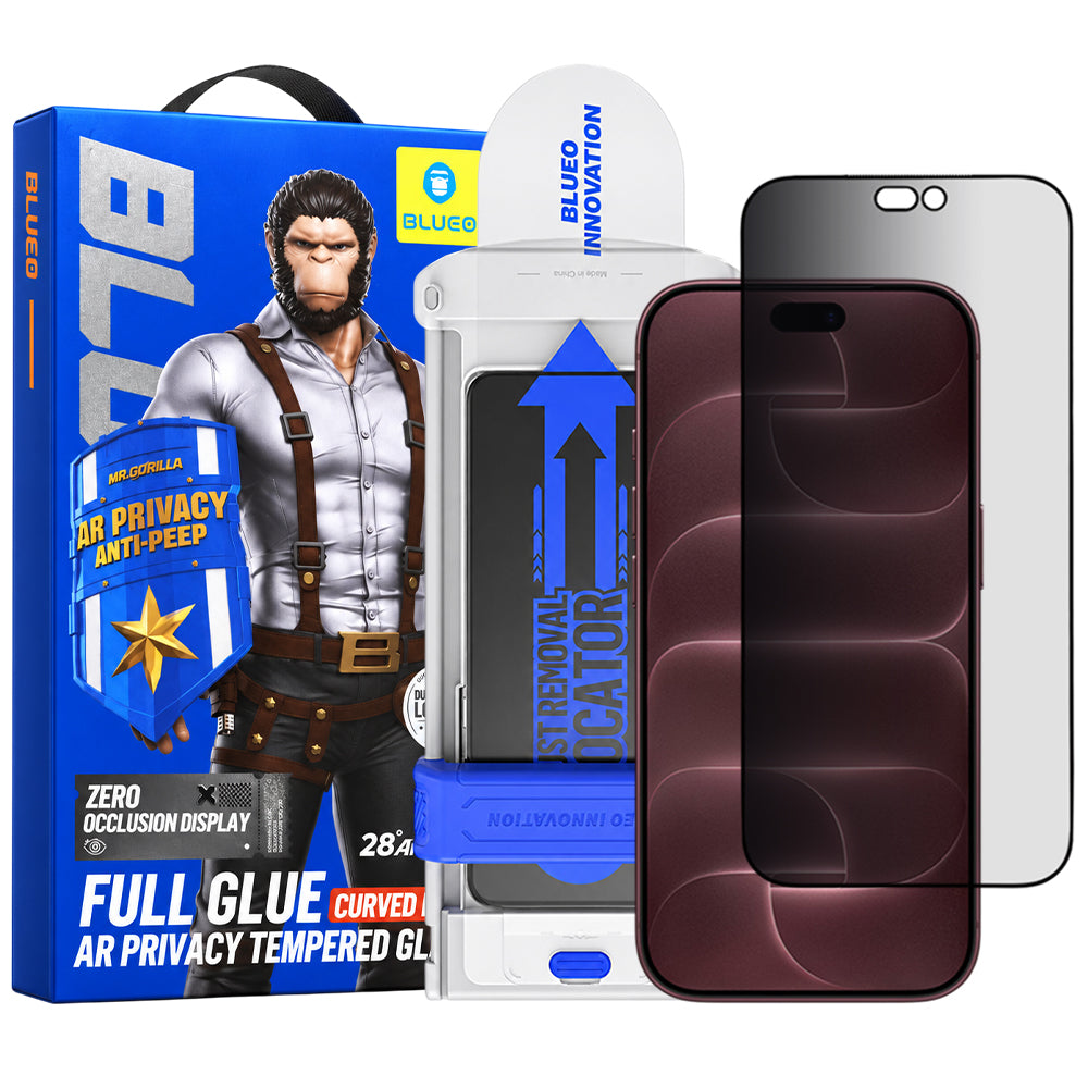 Folie de protectie Blueo compatibil cu iPhone 18 Pro Max, Negru