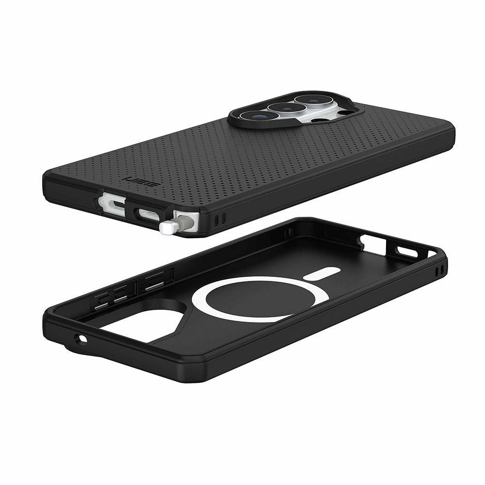 UAG Dot husă neagră cu inel magnetic pentru Samsung Galaxy S26 Ultra