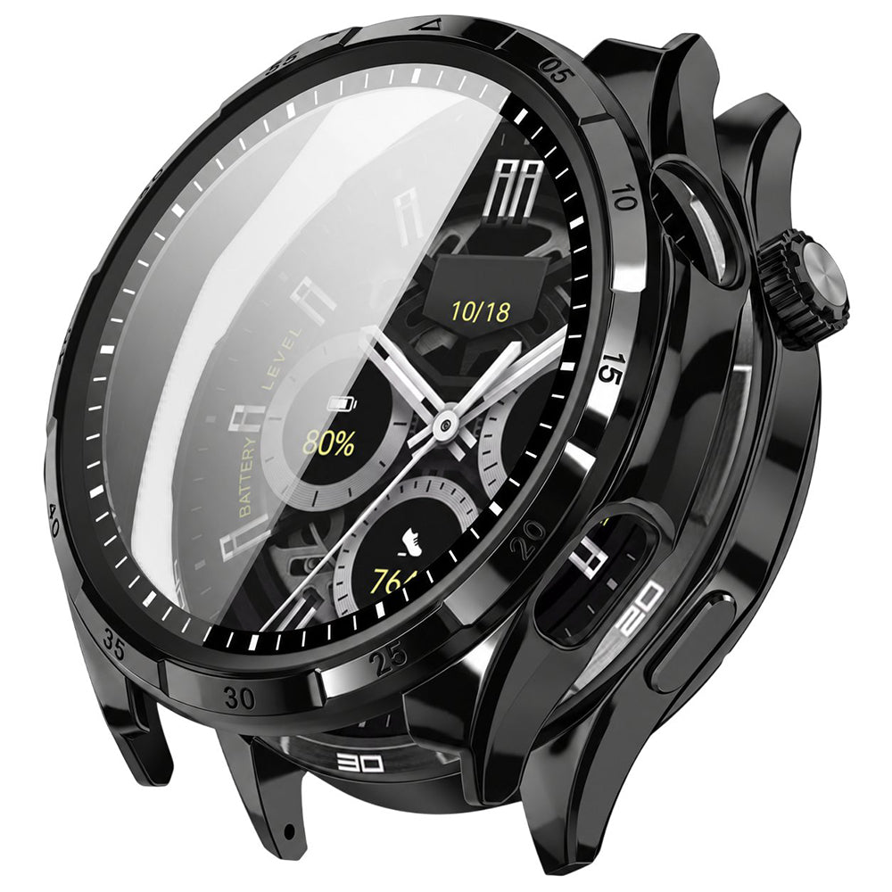 Husa smartwatch Techsuit Defense360 Pro compatibil cu Honor Watch 6, Negru