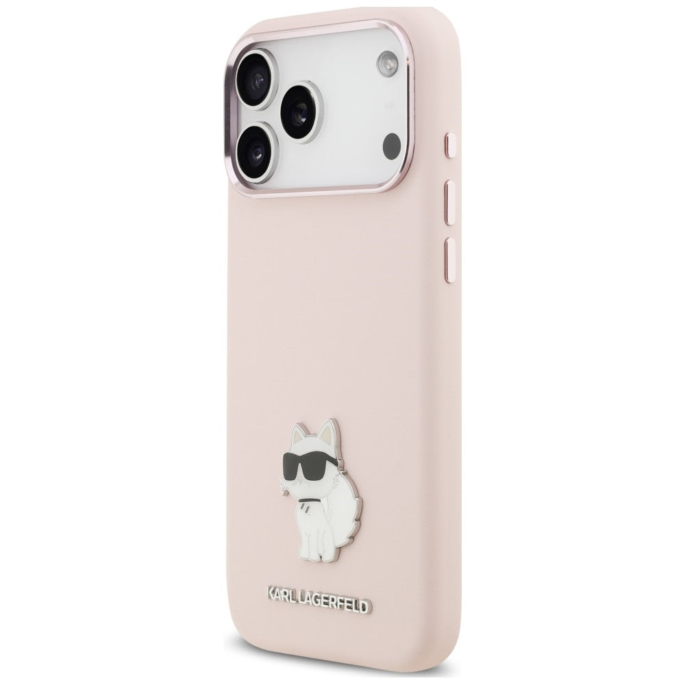 Husa de protectie Karl Lagerfeld compatibil cu iPhone 18 Pro Max / iPhone 17 Pro Max, Roz