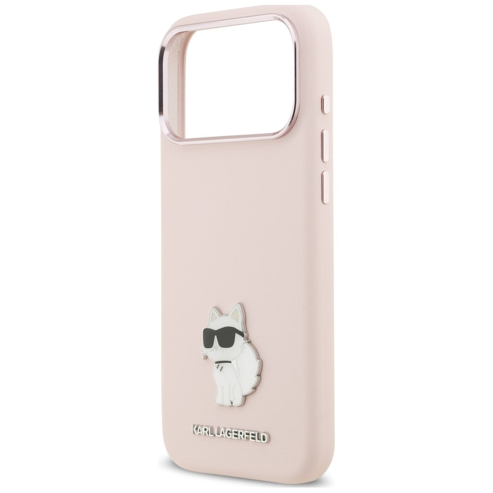Husa de protectie Karl Lagerfeld compatibil cu iPhone 18 Pro Max / iPhone 17 Pro Max, Roz