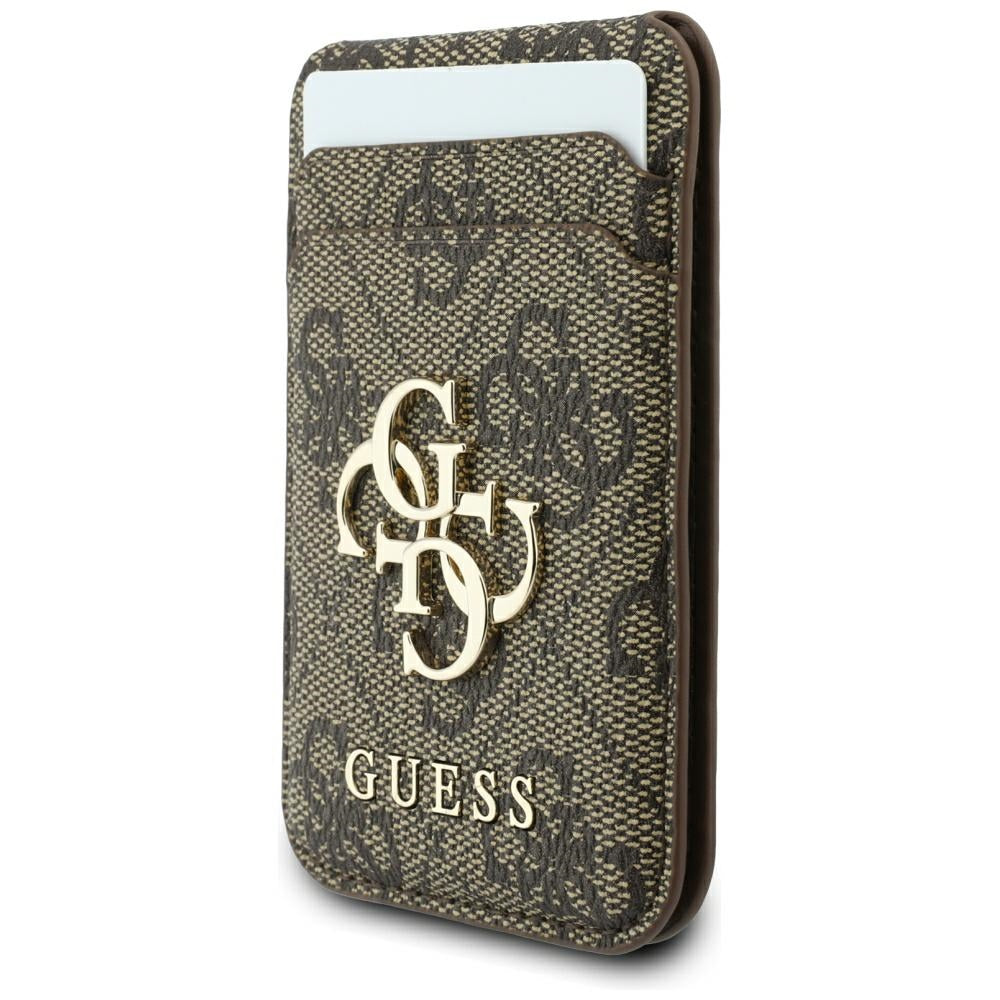 Husa de protectie Guess Hardcase 4G compatibil cu iPhone 18 Pro / iPhone 17 Pro, Maro