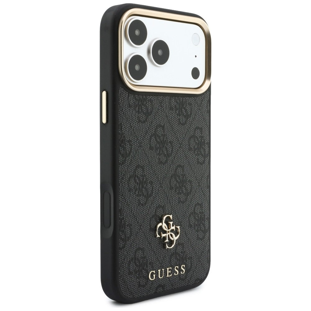 Husa de protectie Guess Hardcase 4G compatibil cu iPhone 17 Pro / iPhone 18 Pro, Negru