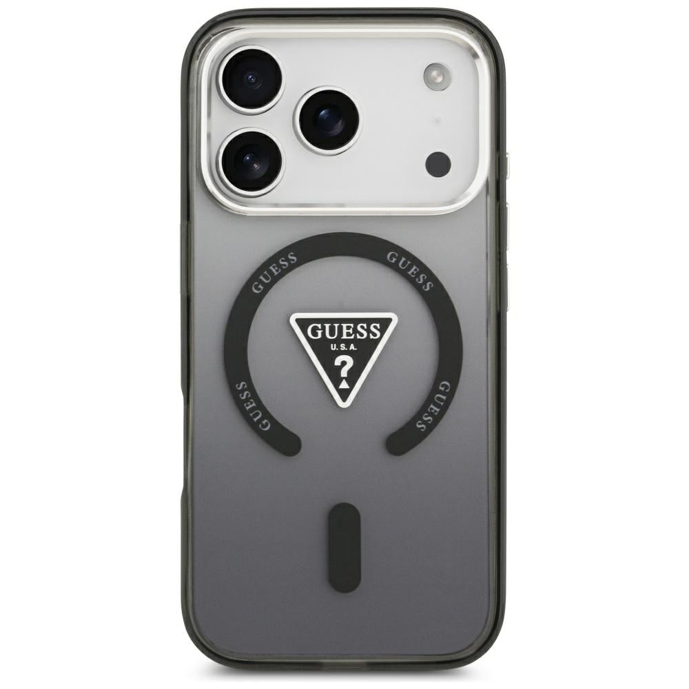 Husa de protectie Guess IML compatibil cu iPhone 18 Pro Max / iPhone 17 Pro Max, Negru