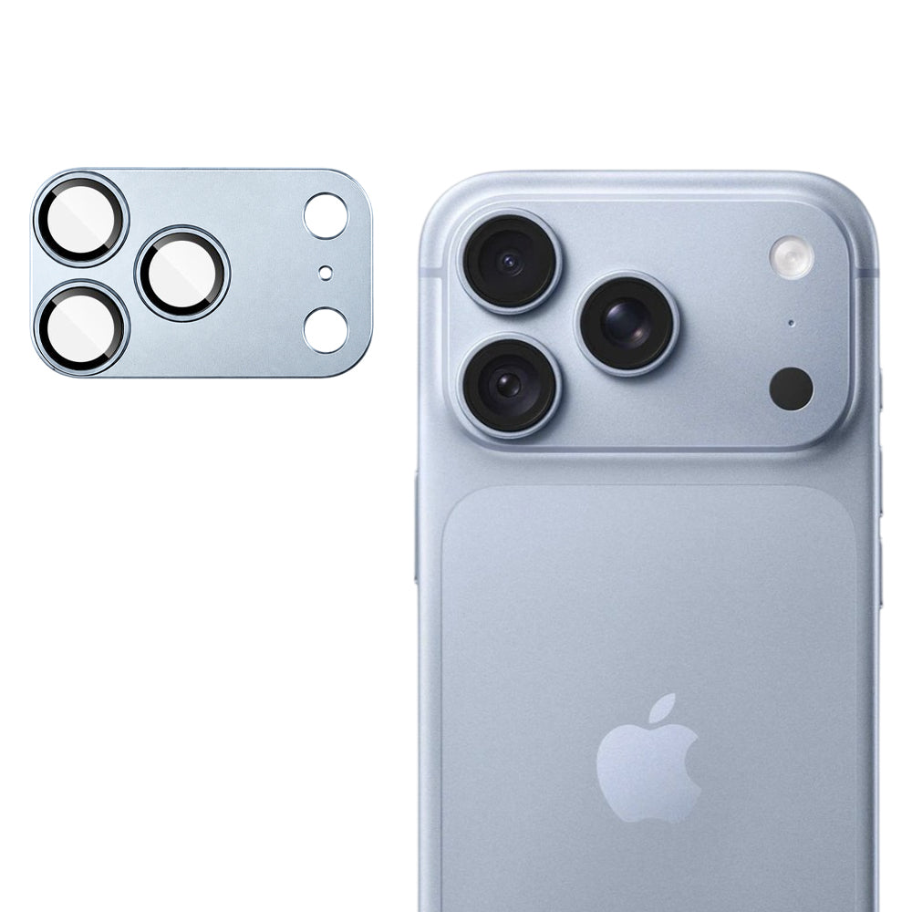 Folie de protectie Techsuit Full Camera Glass compatibil cu iPhone 18 Pro Max, Albastru