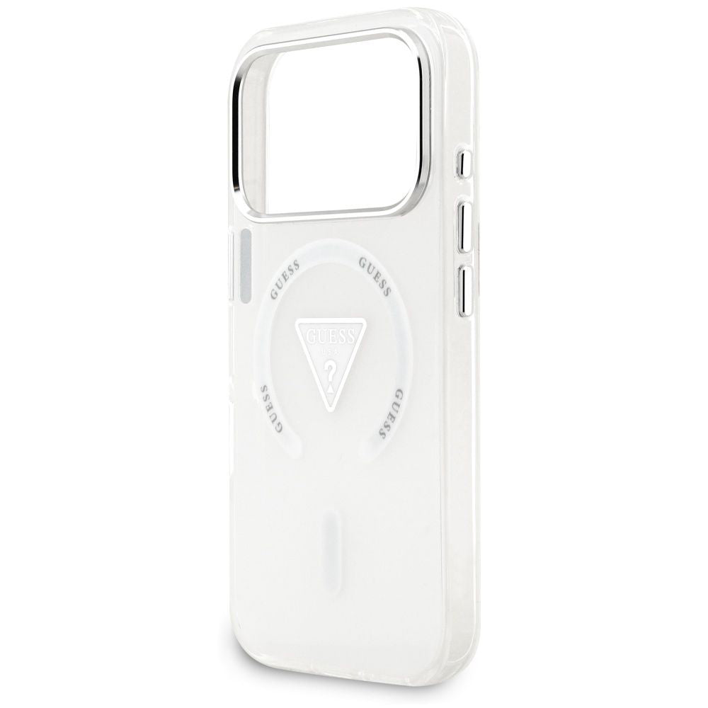 Husa de protectie Guess IML compatibil cu iPhone 18 Pro Max / iPhone 17 Pro Max, Transparent