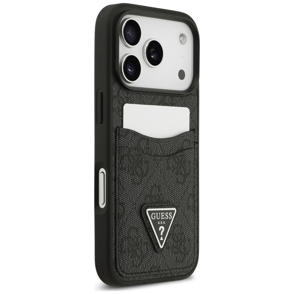 Husa de protectie Guess Hardcase 4G compatibil cu iPhone 18 Pro Max / iPhone 17 Pro Max, Negru
