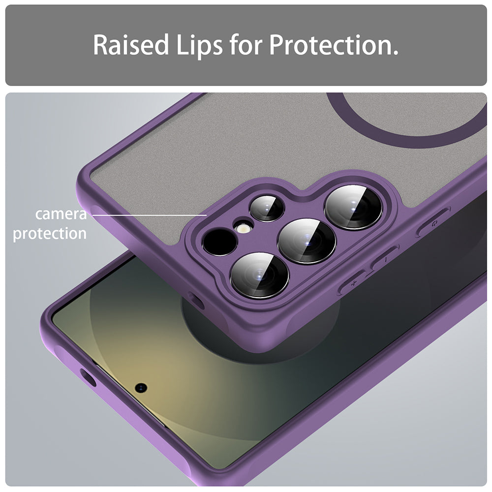 Husa de protectie Techsuit HaloFrost II MagSafe compatibil cu Samsung Galaxy S26 Ultra, Mov