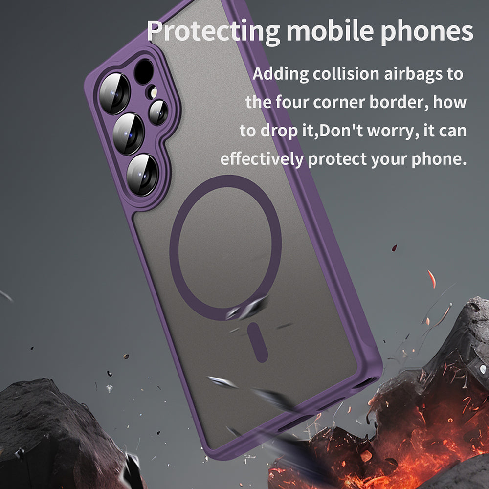 Husa de protectie Techsuit HaloFrost II MagSafe compatibil cu Samsung Galaxy S26 Ultra, Mov