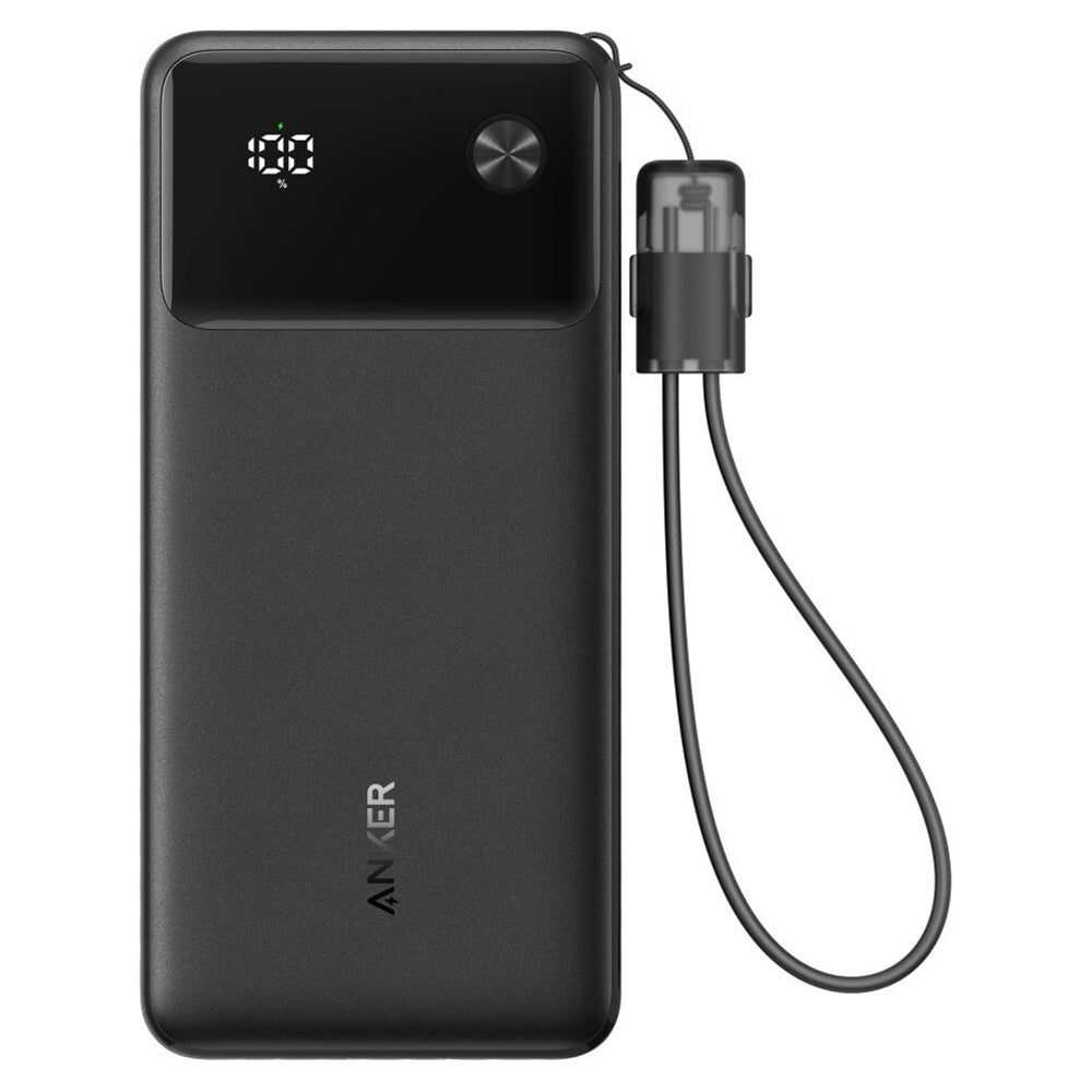 Baterie externa Anker PowerCore (A1384G11), 20000mAh, 2x USB-C / USB, 30W, Negru