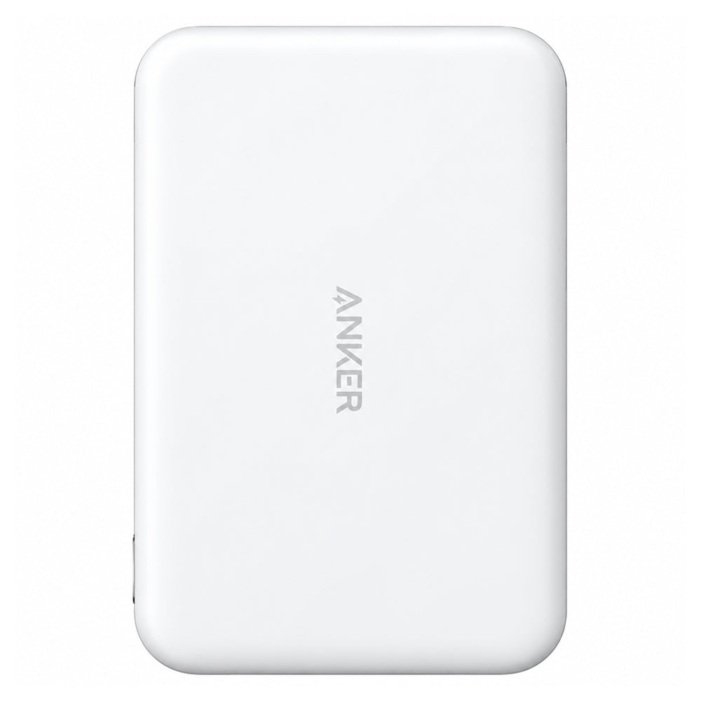 Baterie externa Anker MagGo Slim (A1664H21), 10000mAh, Type-C, Qi2 15W, Alb