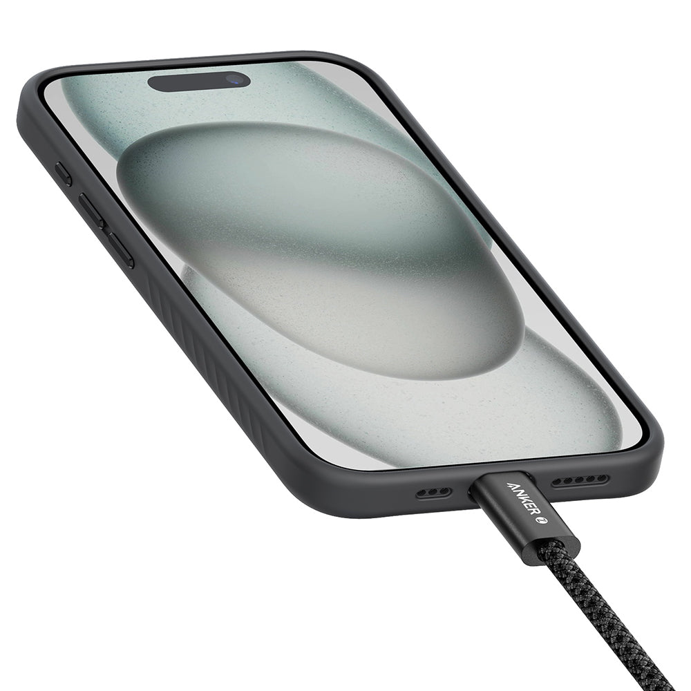 Cablu Anker Zolo (A8060H12), USB-C, 240W, 1.8m, Negru
