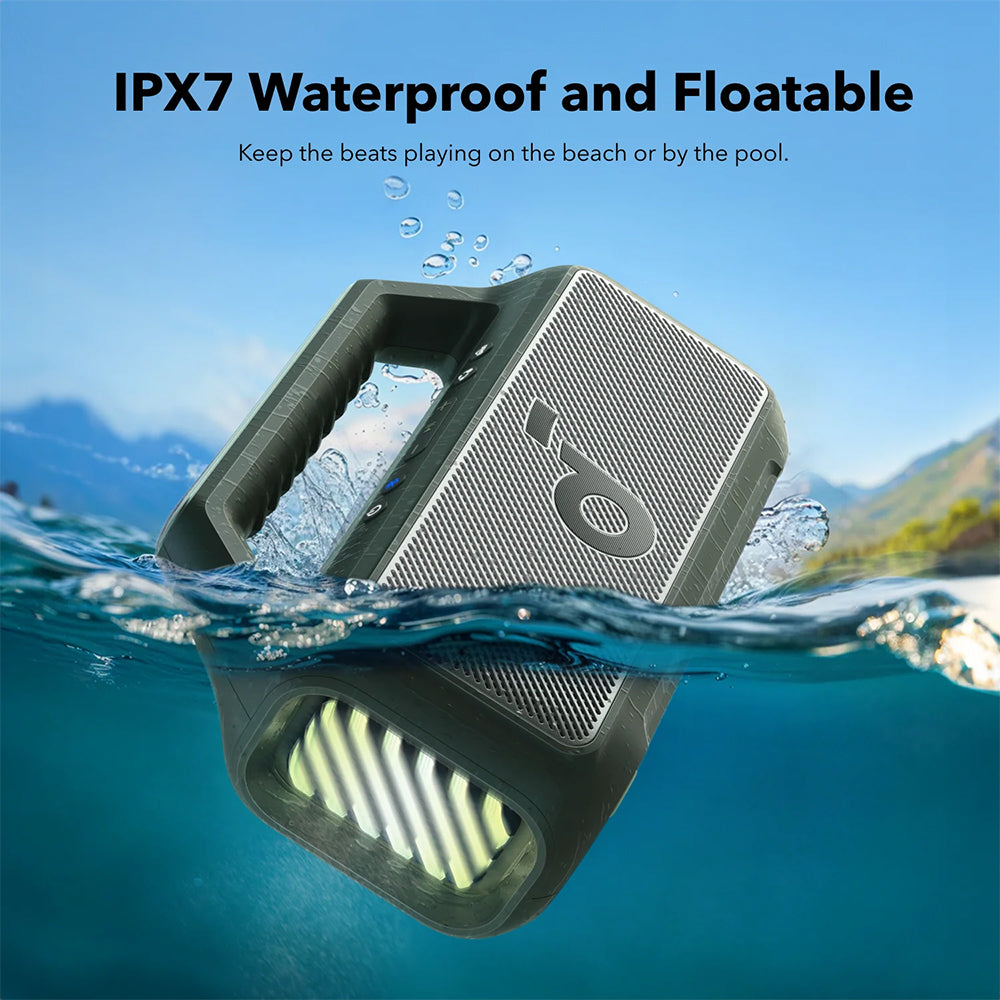 Boxa Anker Soundcore Boom 2 (A3138062), Bluetooth 6.0 IPX7, Verde
