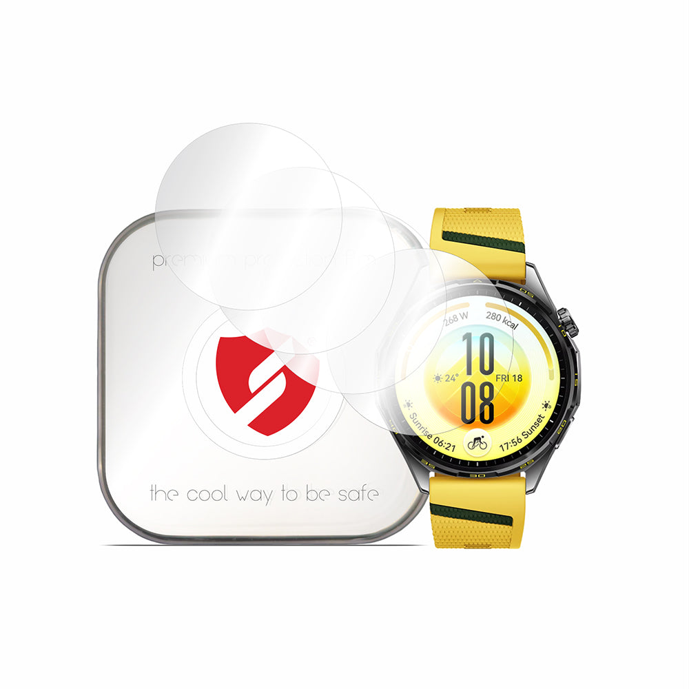 Folie smartwatch Smart Protection compatibil cu Huawei Watch GT 7 46mm, Transparent