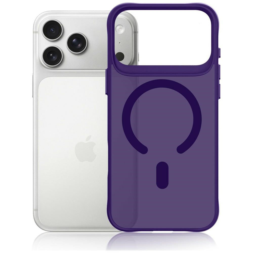 Husa de protectie 3mk Smoke MagCase compatibil cu iPhone 18 Pro Max / iPhone 17 Pro Max, Mov