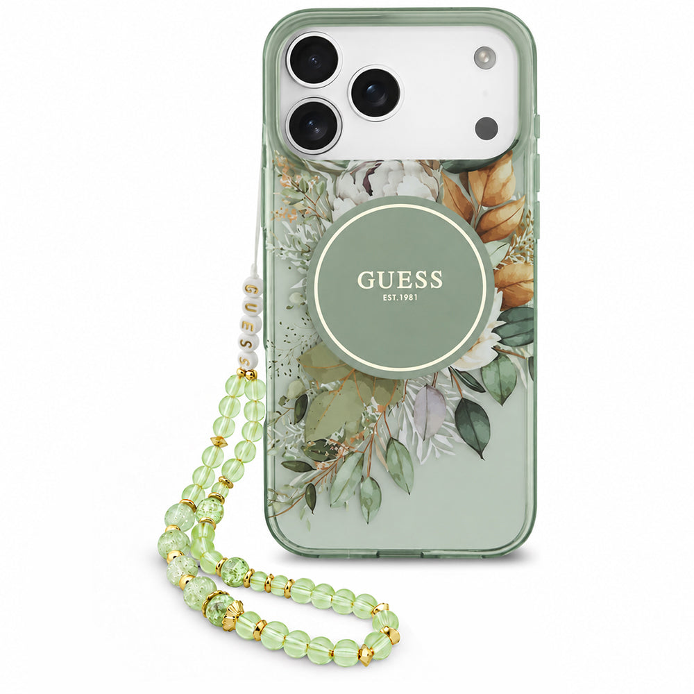 Husa de protectie Guess compatibil cu iPhone 18 Pro / iPhone 17 Pro, Verde