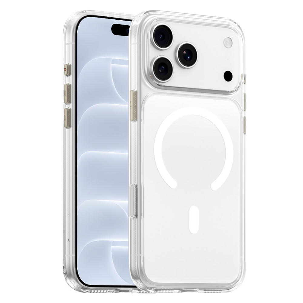 Husa de protectie Blueo Crystal+ compatibil cu iPhone 17 Pro / iPhone 18 Pro, Transparent