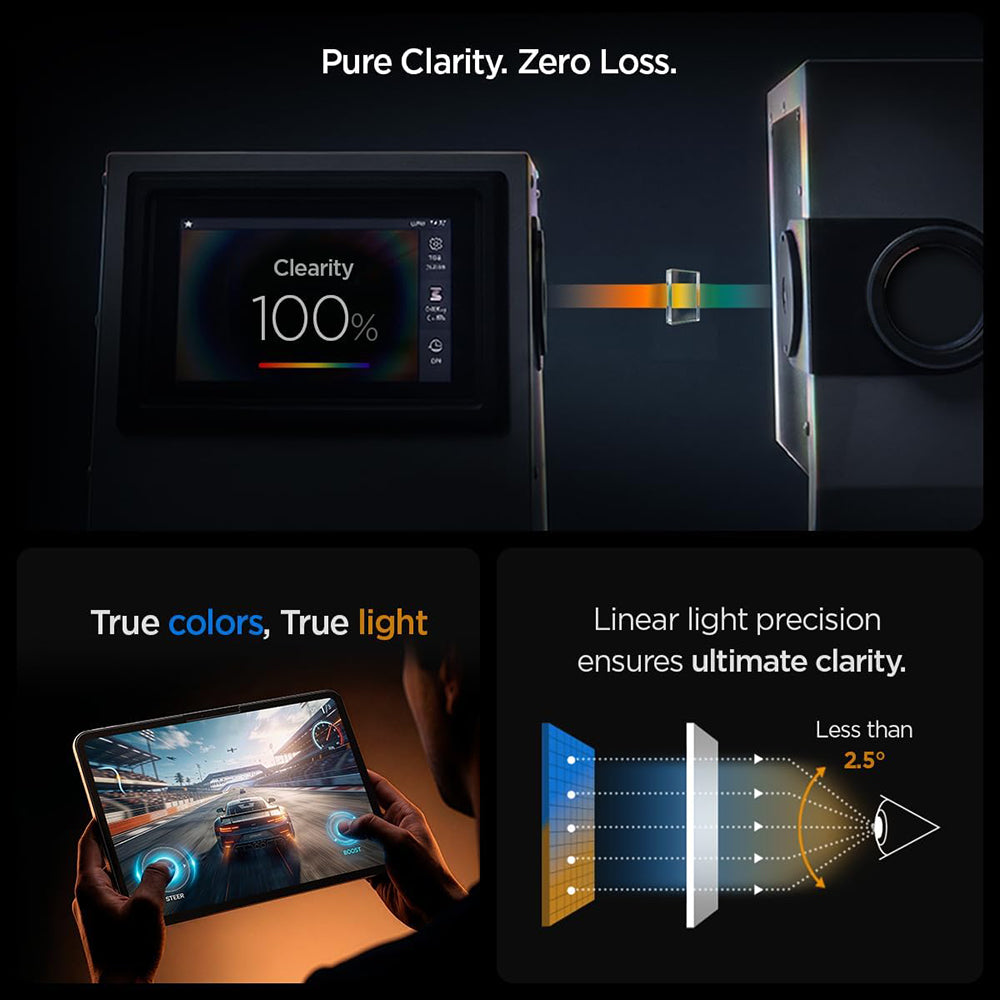 Folie de protecție Spigen transparentă pentru iPad Pro 13 (2024) / iPad Pro 13 (2025)