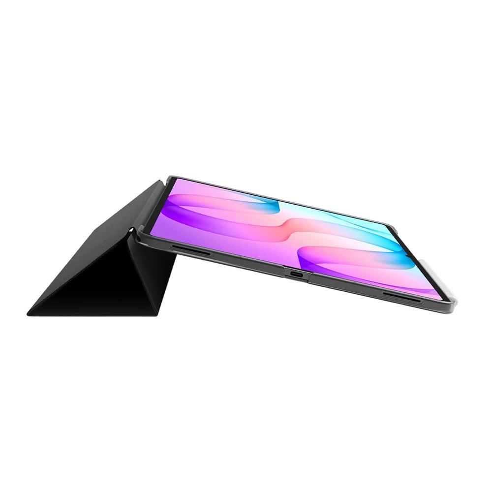 Husa de protectie tableta Spigen Liquid Air Folio compatibil cu Samsung Galaxy Tab S12 Ultra / Tab S11 Ultra, Negru