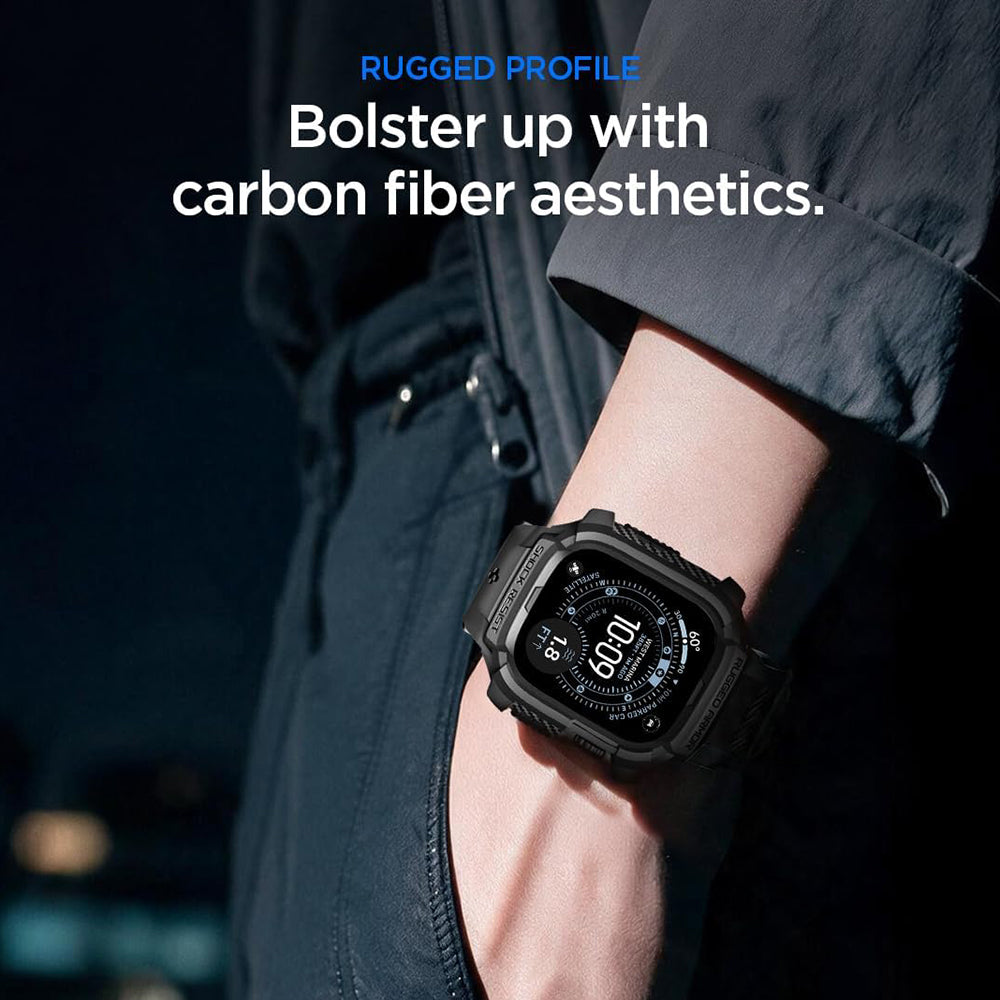 Husa & Folie smartwatch Apple Watch Ultra 4, Negru